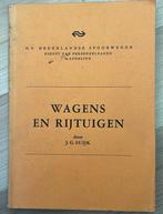 Wagens en rijtuigen / Suijk, Boek of Tijdschrift, Gebruikt, Ophalen of Verzenden, Trein