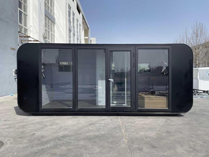 2025 Stahlworks Eco 6000 A Zwart Tiny house / Atelier / Kant, Zakelijke goederen, Machines en Bouw | Keten en Containers
