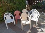 Hartman Tuinstoelen - 6 stuks, Huis en Inrichting, Stoelen, Ophalen, Kunststof, Gebruikt, Overige kleuren