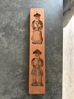 Antieke Speculaas plank voor 2 koeken., Ophalen