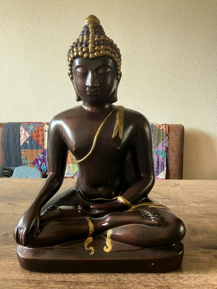 Groot Boeddha Beeld, Huis en Inrichting, Woonaccessoires | Boeddhabeelden, Gebruikt, Ophalen of Verzenden