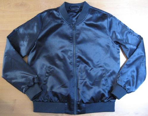Donker blauw bomber jasje Groggy JBC 36/S., Kleding | Dames, Jassen | Zomer, Zo goed als nieuw, Maat 36 (S), Blauw, Ophalen of Verzenden