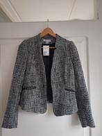 Nieuwe dames blazer van de H&M in zwart wit maat 36 € 8,50, Ophalen, H&M, Overige kleuren, Nieuw
