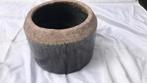 Prachtige paarse bloempot., Rond, Binnen, Zo goed als nieuw, Minder dan 40 cm