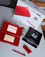 Nintendo DS Lite Rood + Oplader + 4GB MicroSD + Game Card, Spelcomputers en Games, Spelcomputers | Nintendo DS, Ophalen of Verzenden