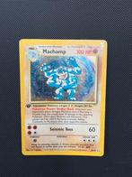 Machamp pokemon base set holo 8/102, Ophalen of Verzenden, Zo goed als nieuw, Losse kaart