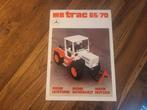 Tractor folder MB trac 65/70, Ophalen of Verzenden, Zo goed als nieuw