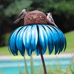 Voederhuisje, birds feeder, 2 stuks, blauw en roze, Ophalen of Verzenden, Nieuw
