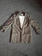 H&M Olijfgroene Blazer - Maat S, H&M, Ophalen of Verzenden, Zo goed als nieuw, Jasje