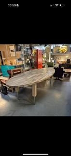 Pilat en Pilat design eettafel “Jelle”, Gebruikt, 200 cm of meer, Vijf personen of meer, Ovaal