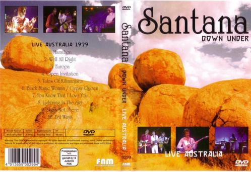 Santana – Down Under (Live Australia) Nieuw in Seal, Cd's en Dvd's, Dvd's | Muziek en Concerten, Nieuw in verpakking, Muziek en Concerten