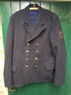 vintage wollen koninklijke marine jas 2e matroos K.M bonker, Ophalen of Verzenden, Marine, Nederland, Kleding of Schoenen