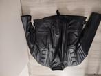 Zwarte Mel Polo motorrij Leren Jas - xxl, Ophalen, Jas | leer