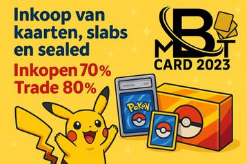 Pokémon kaarten & sealed ruilen of verkopen? Wij zoeken! beschikbaar voor biedingen
