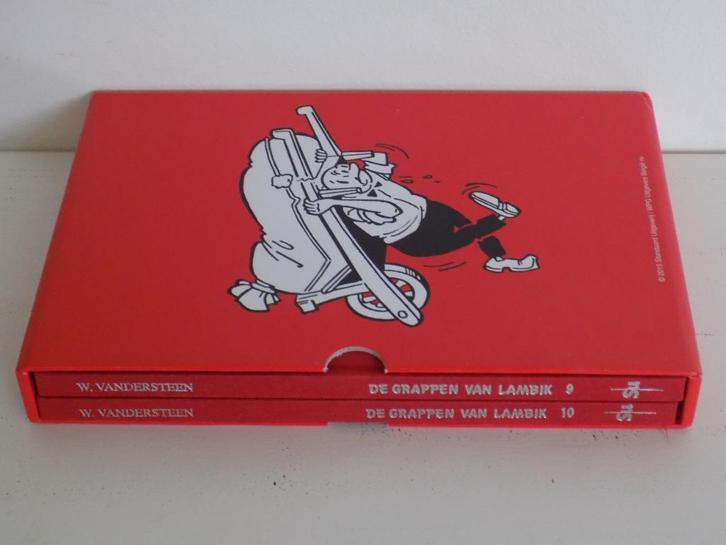 De grappen van Lambik ~ Complete serie HC's 9 & 10 + BOX, Boeken, Stripboeken, Nieuw, Complete serie of reeks, Ophalen of Verzenden