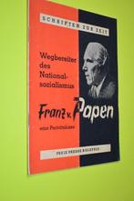 Franz v. Papen N.S. Schriften zur Zeit-1947- Brochure-, Ophalen of Verzenden, Overige onderwerpen, Tweede Wereldoorlog, Gelezen