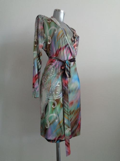 Percy Irausquin - PRC Collection, overslag jurk, 42/44, NEW, Kleding | Dames, Jurken, Nieuw, Maat 42/44 (L), Onder de knie, Verzenden