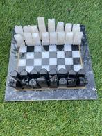 Marmeren schaakbord, Een of twee spelers, Ophalen of Verzenden, Gebruikt
