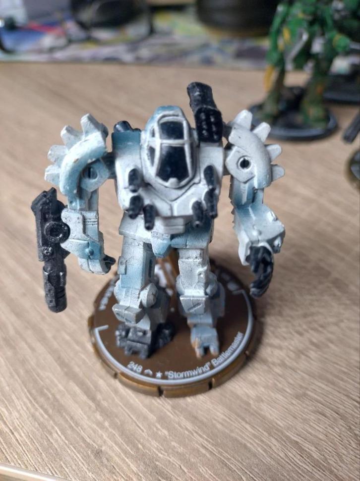 mechwarrior dark age figuren wizkids, Hobby en Vrije tijd, Wargaming, Zo goed als nieuw, Overige soorten, Figuurtje(s), Ophalen of Verzenden