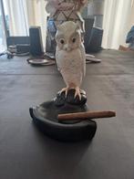 Antieke as bak uil, Antiek en Kunst, Antiek | Keramiek en Aardewerk, Ophalen of Verzenden
