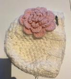 Barts Muts met Roze Bloem, Ophalen, Zo goed als nieuw, Meisje, Muts