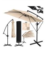 Nieuwe Kesser parasol Holly zweef 250x250cm, Ophalen, Nieuw, 2 tot 3 meter, Zweefparasol
