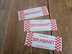 Brabant stickers, Ophalen of Verzenden, Zo goed als nieuw