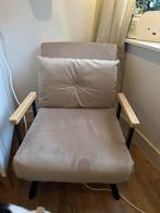 Granmaison Uitklapbare Slaapstoel, Ophalen, 90 cm, Eenpersoons, Beige