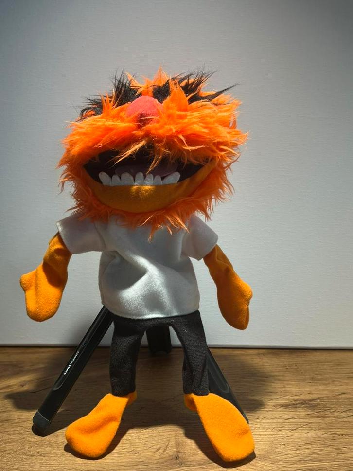 Originele AH (2012) Muppet handpoppen, Verzamelen, Speelgoed, Zo goed als nieuw, Ophalen of Verzenden