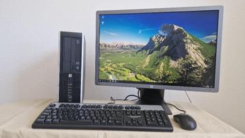 HP i5 & Leuke 24 INCH Lcd SSD/Hdd & Wind 10/11 LCD Wi-Fi beschikbaar voor biedingen