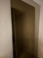 Bruine Spiegel - 100x224 cm, Huis en Inrichting, Woonaccessoires | Spiegels, Ophalen, Gebruikt, 100 tot 125 cm, 150 tot 200 cm