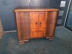 Art deco kastje met gebogen deuren, Antiek en Kunst, Antiek | Meubels | Kasten, Ophalen