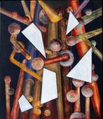 Modern schilderij, Ophalen of Verzenden