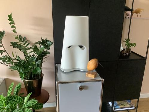 Oluce glazen design tafellamp, Huis en Inrichting, Lampen | Tafellampen, Zo goed als nieuw, Minder dan 50 cm, Glas, Ophalen