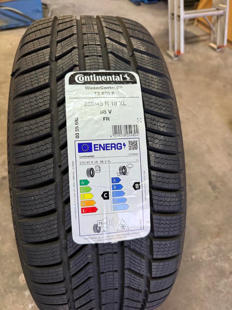 Continental WinterContact TS 870 P 235/45 R18 Winterband, Ophalen