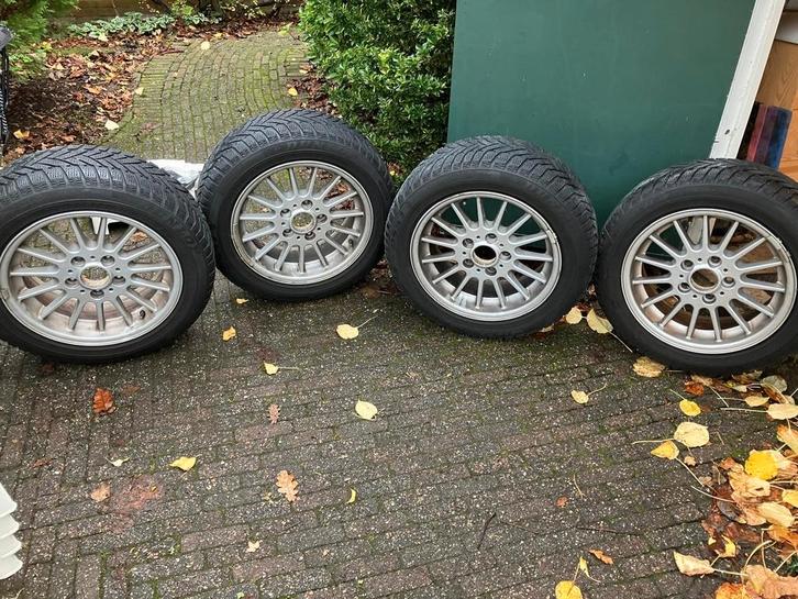 205/55R16 Dunlop Winterbanden BMW 3 serie E90 - Goed Profiel, Auto-onderdelen, Banden en Velgen, Band(en), Winterbanden, 16 inch