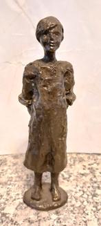 SOPHIETJE BRONZEN SCULPTUUR VAN CORRY AMMERLAAN  14 CM HOOG, Ophalen of Verzenden