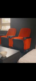 Bioscoop stoelen met onderplaat, Gebruikt, Ophalen of Verzenden