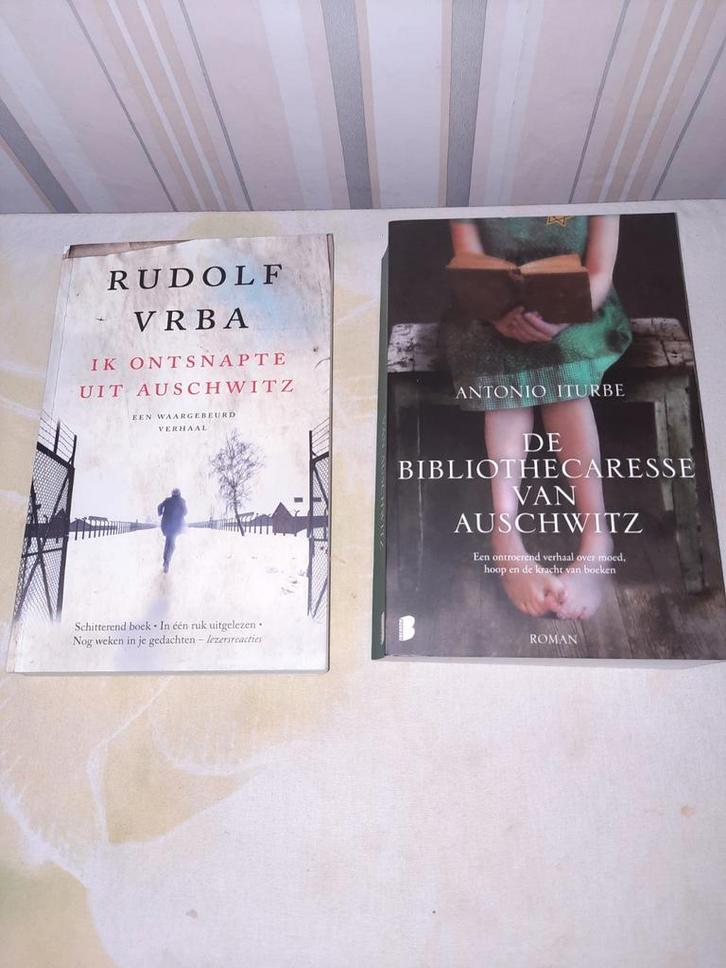2 Boeken over Auschwitz: Vrba & Iturbe, Boeken, Romans, Gelezen, Nederland, Ophalen of Verzenden