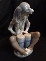 Lladro Dog Band Playing Bongos, Antiek en Kunst, Ophalen of Verzenden