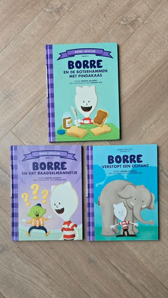 3 Borre boeken in nieuwstaat, Boeken, Kinderboeken | Baby's en Peuters, Zo goed als nieuw, 3 tot 4 jaar, Ophalen of Verzenden