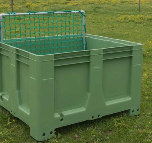 Slowfeeder groen kuub kist, Dieren en Toebehoren, Paarden en Pony's | Overige Paardenspullen, Zo goed als nieuw, Overige soorten