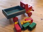 Vintage 70s houten speelgoed vrachtwagen, Kinderen en Baby's, Speelgoed | Houten speelgoed, Ophalen of Verzenden, Gebruikt, Overige typen