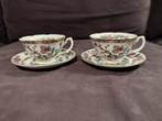 2 koppen en schotels van Royal Grafton - patroon Indian Tree, Antiek en Kunst, Antiek | Servies los, Ophalen of Verzenden