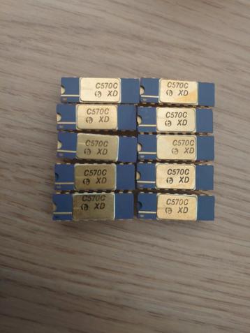 C570C RFT C570C 8-Bit A/D Converter Vintage 10stuks beschikbaar voor biedingen