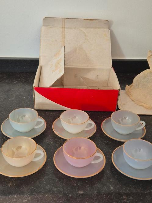 Vintage Arcopal Harlequin, Verzamelen, Retro, Huis en Inrichting, Ophalen of Verzenden