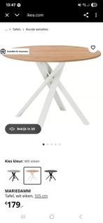 Eettafel Ikea Mariedamm, Huis en Inrichting, Tafels | Eettafels, Ophalen, Rond, Zo goed als nieuw, Vier personen