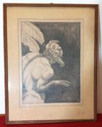 Henri van der Stok – Centaur – gesigneerd, Antiek en Kunst, Ophalen of Verzenden