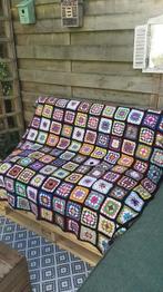 Hand gehaakt patchwork kleed (bijna nieuw), Huis en Inrichting, Ophalen of Verzenden, Zo goed als nieuw