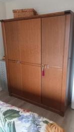 Vintage Kledingkast, Huis en Inrichting, Kasten | Kledingkasten, Ophalen, Met deur(en), 100 tot 150 cm, Vintage